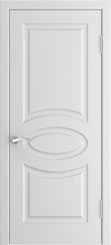 Межкомнатные двери Люксор Эмаль модель L-1 эмаль белая дг
